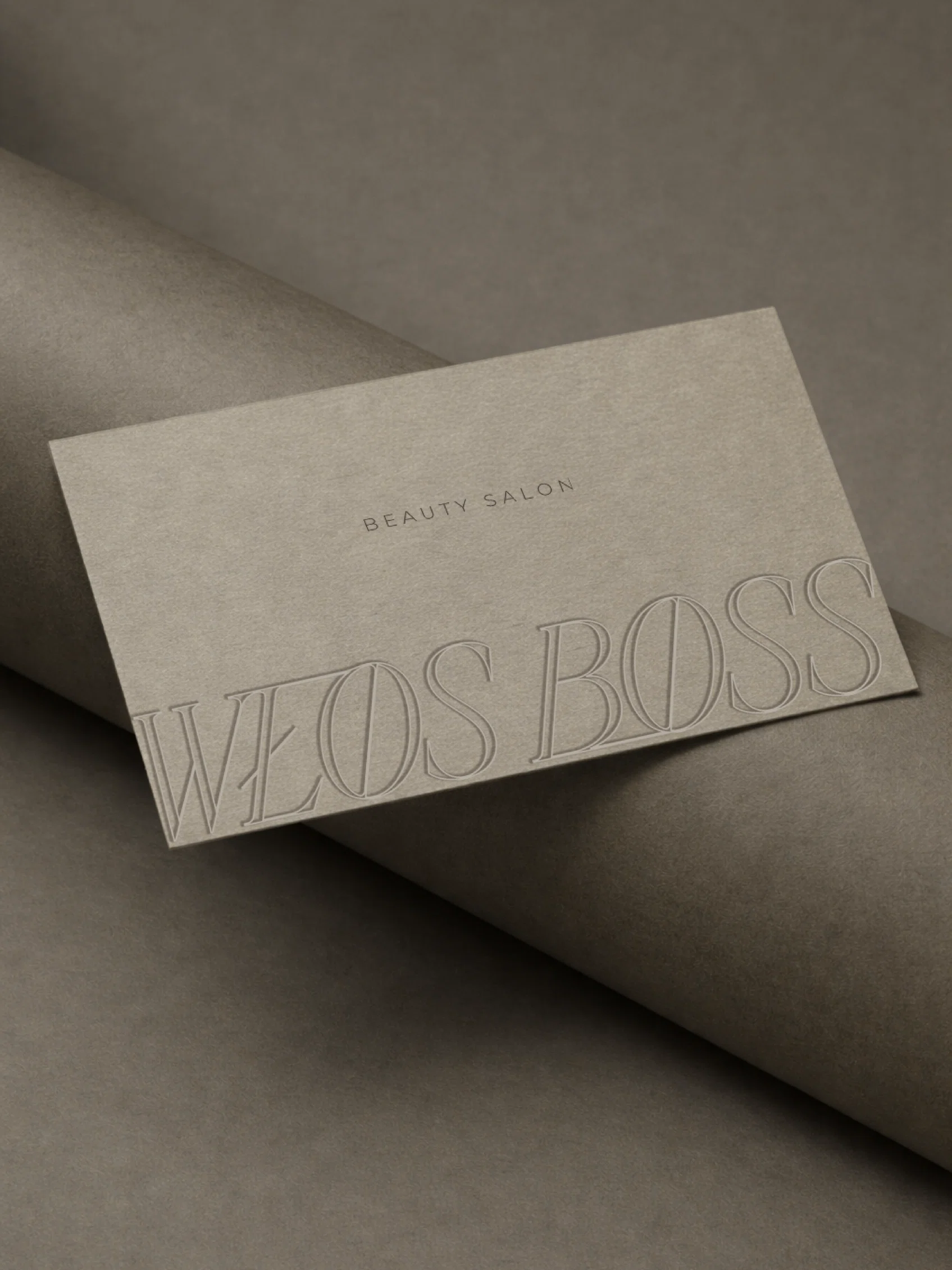 WŁOS BOSS — projekt identyfikacji wizualnej